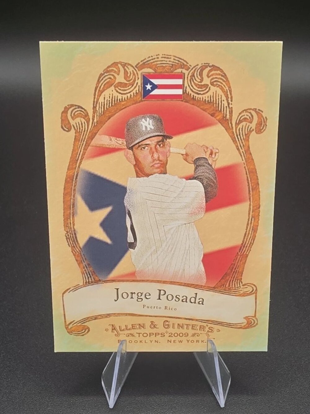 2009 Topps Allen & Ginter's - National Pride Jorge Posada #NP15